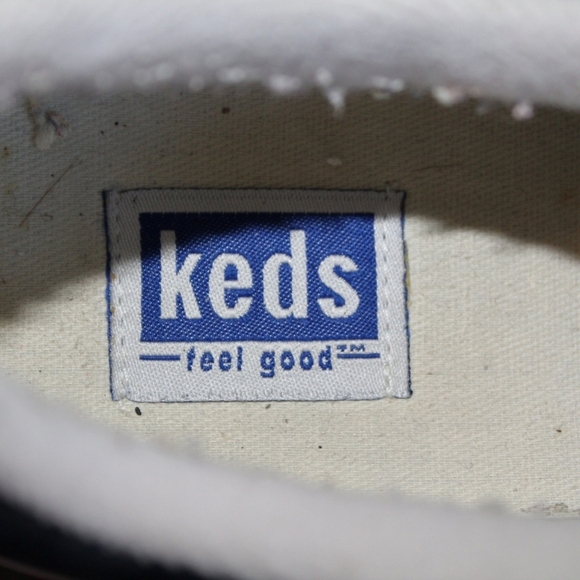 C - Keds navy blue suede platform shoes - Picture 4 of 5